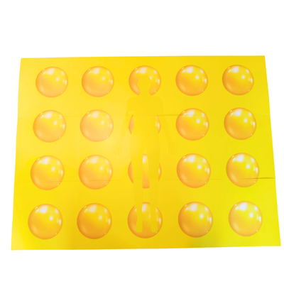 Tappetino Genealogia: lato giallo
